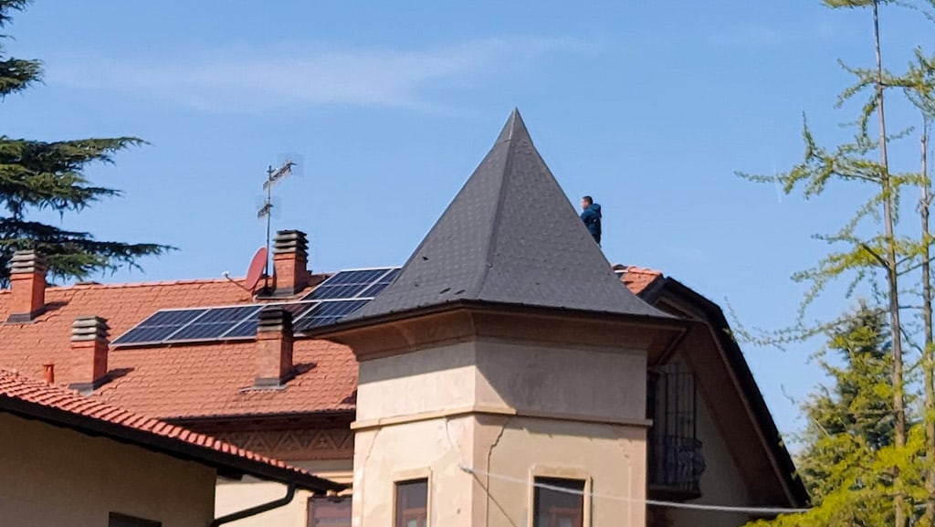 Testimonianza Gruppo Restart fotovoltaico da 6kw in prov di Varese 2