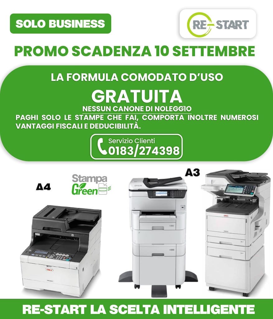 promo stampanti termine 10 settembre