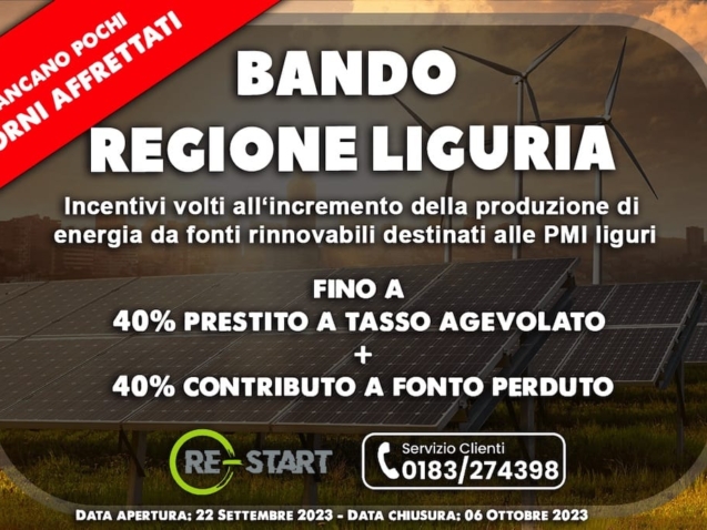 Bando Regione Liguria